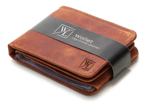 Carteira Masculina Couro Vintage Luxo