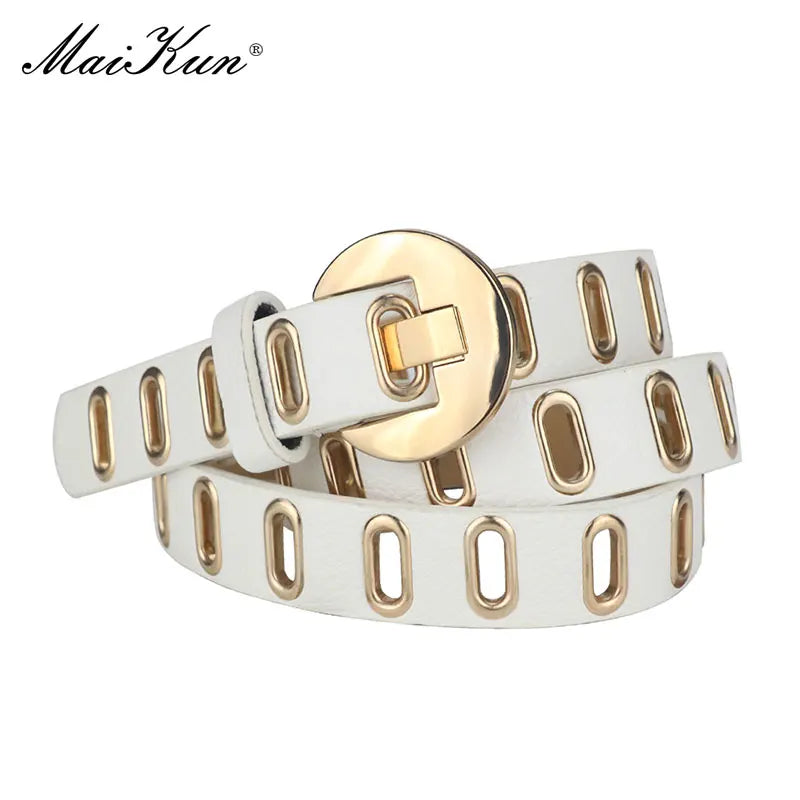 Cinto Feminino Estilo Dourado