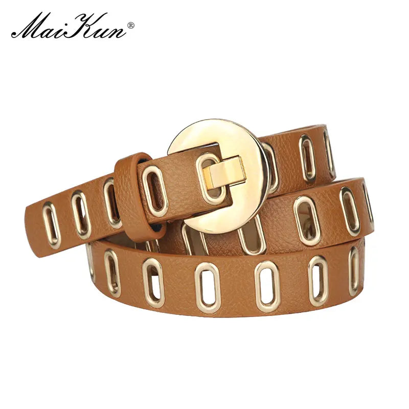 Cinto Feminino Estilo Dourado