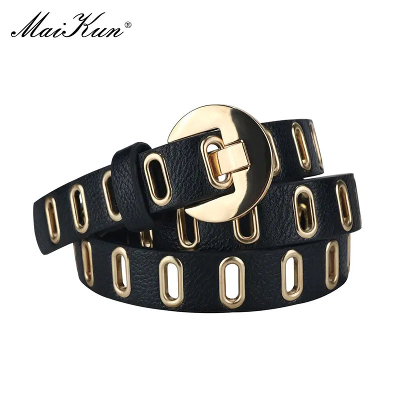 Cinto Feminino Estilo Dourado
