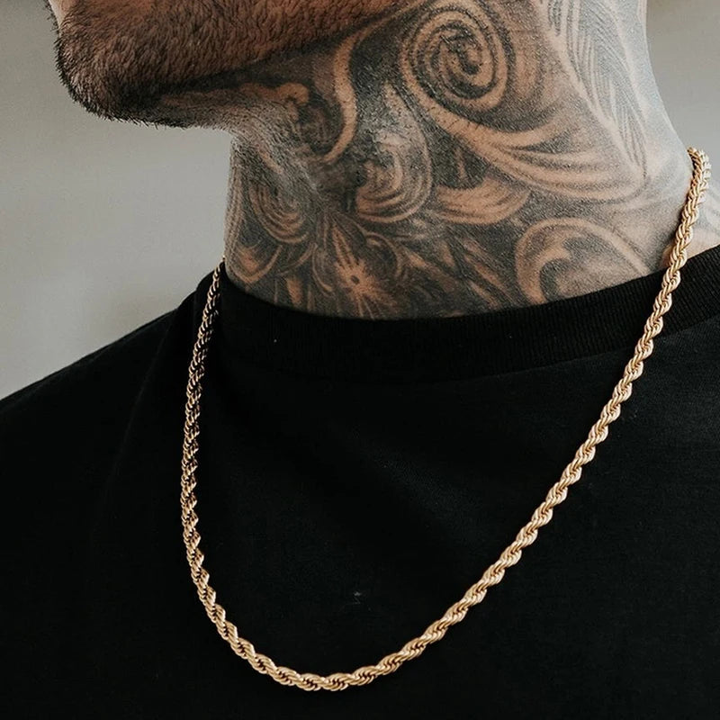 Colar Masculino Corda