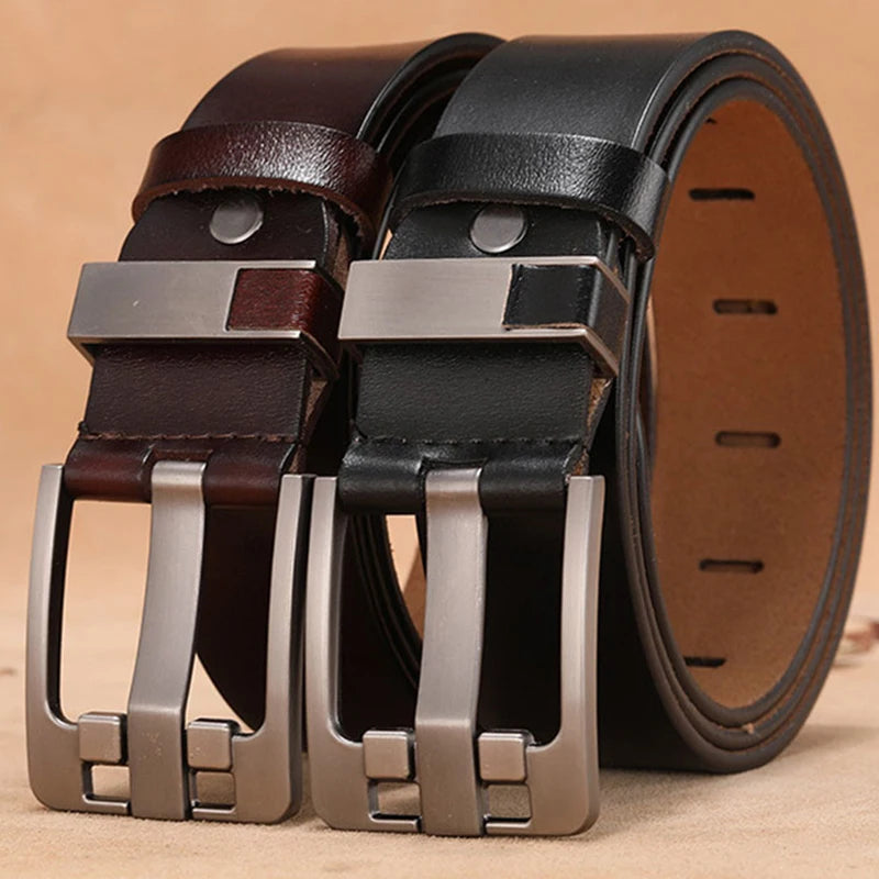 Cinto Masculino de Couro Luxo Bruto