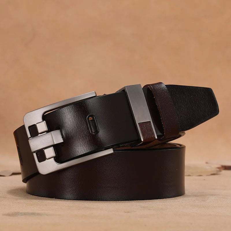 Cinto Masculino de Couro Luxo Bruto