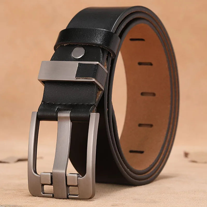 Cinto Masculino de Couro Luxo Bruto