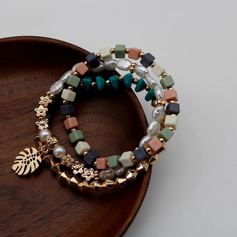 Pulseira Feminina Tripla