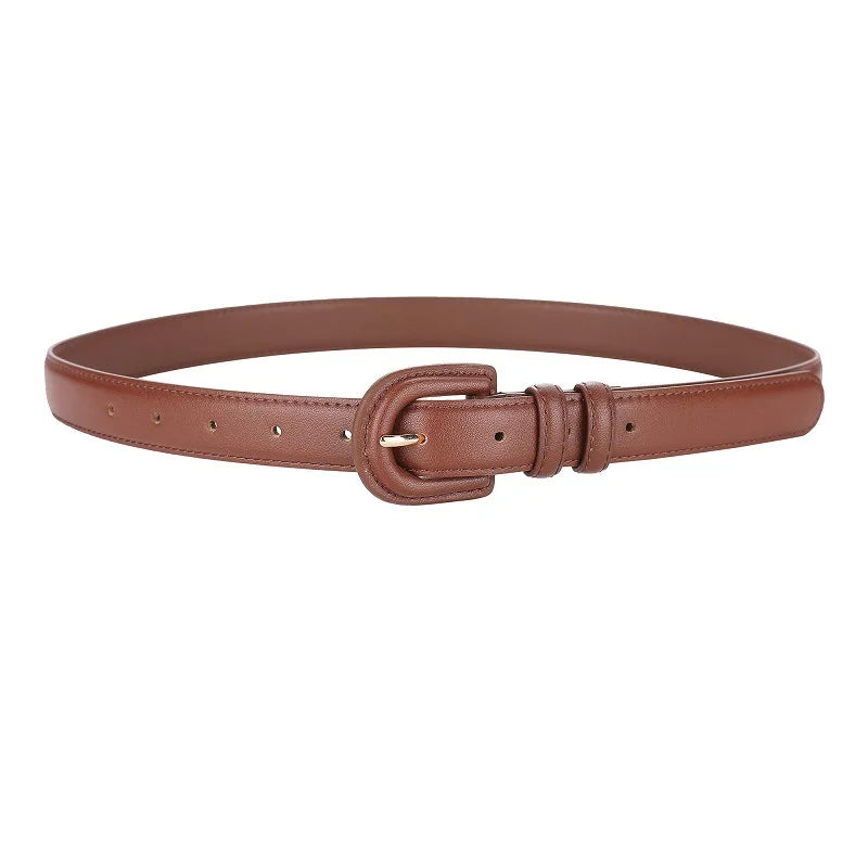 Cinto Feminino de Couro Tradicional