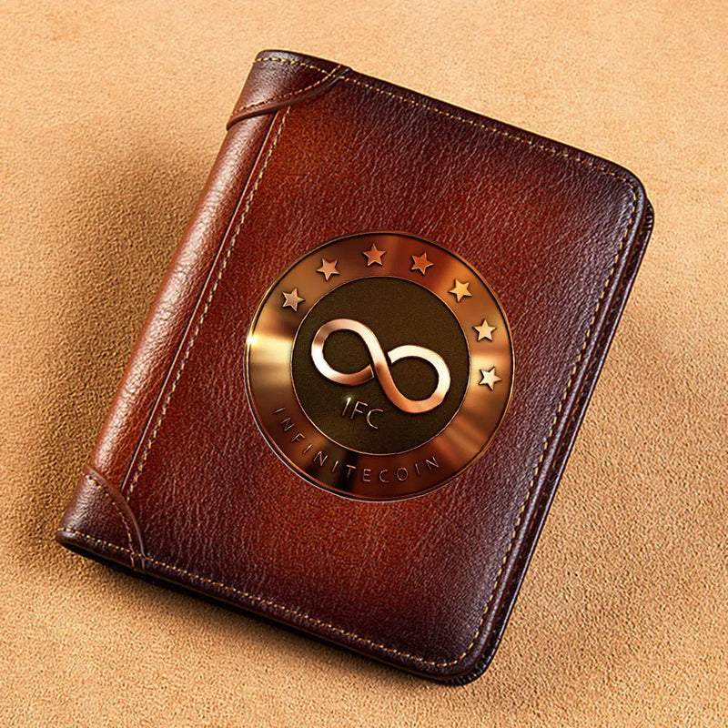 Carteira Masculina de Couro Cripto