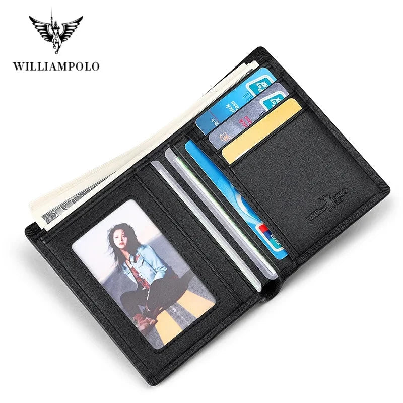 Carteira Masculina William Polo Padrão Crocodilo