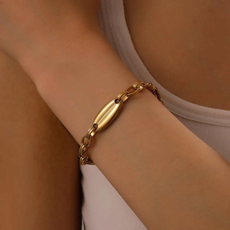 Pulseira Três Elos Classic