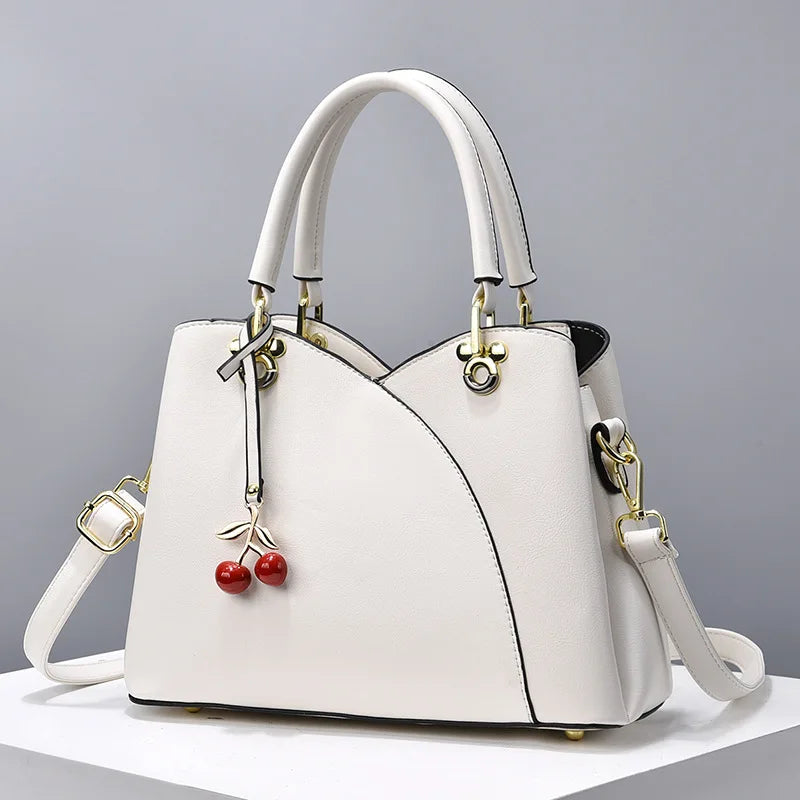 Bolsa de Ombro Cereja Elegance