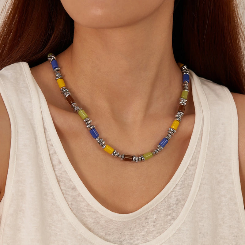 Colar e Pulseira Cores