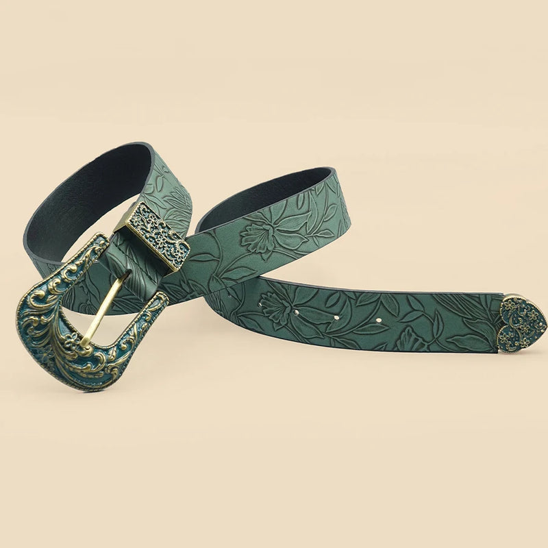 Cinto Feminino Folhas