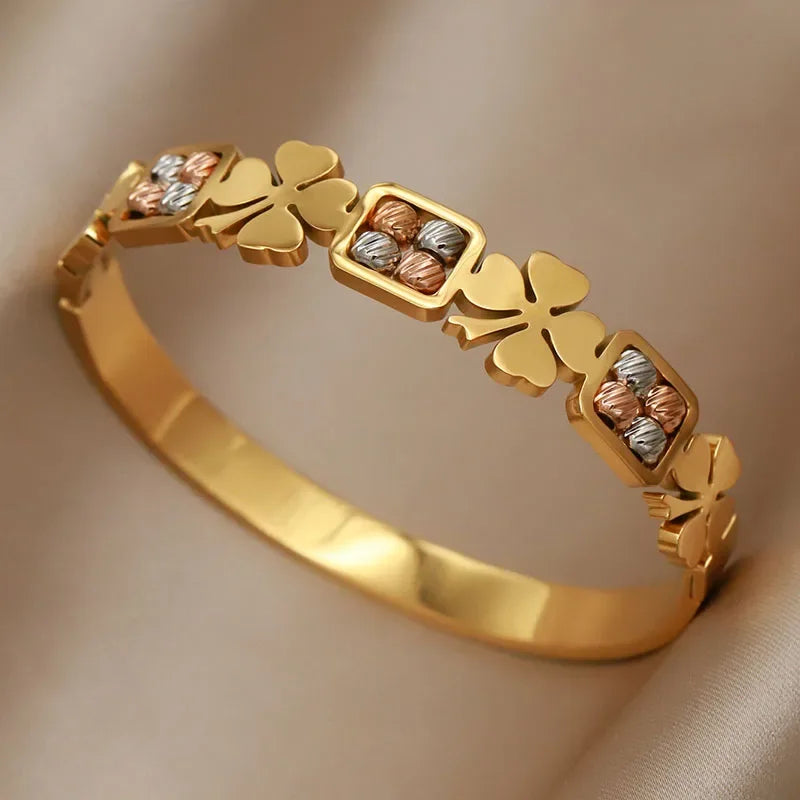 Pulseiras Feminina Flor da Sorte