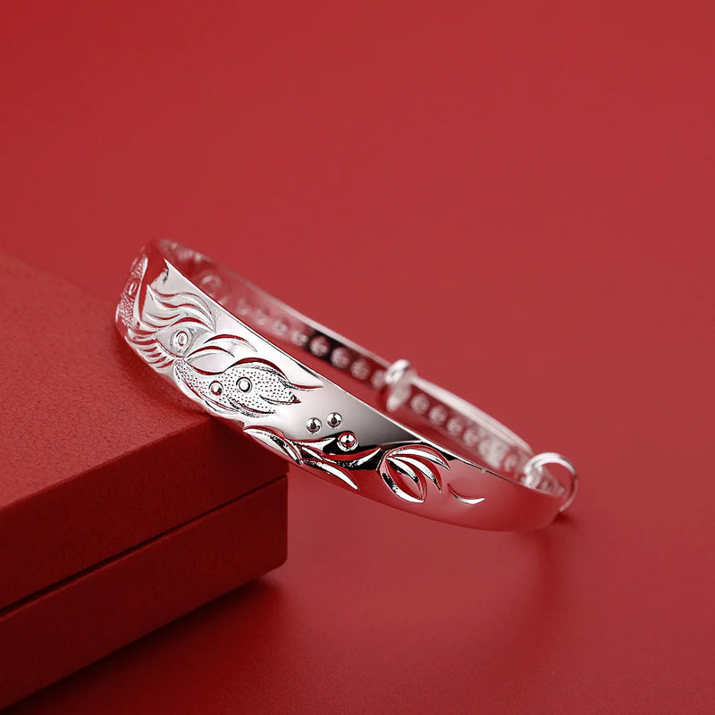 Pulseira Prateada Phenix