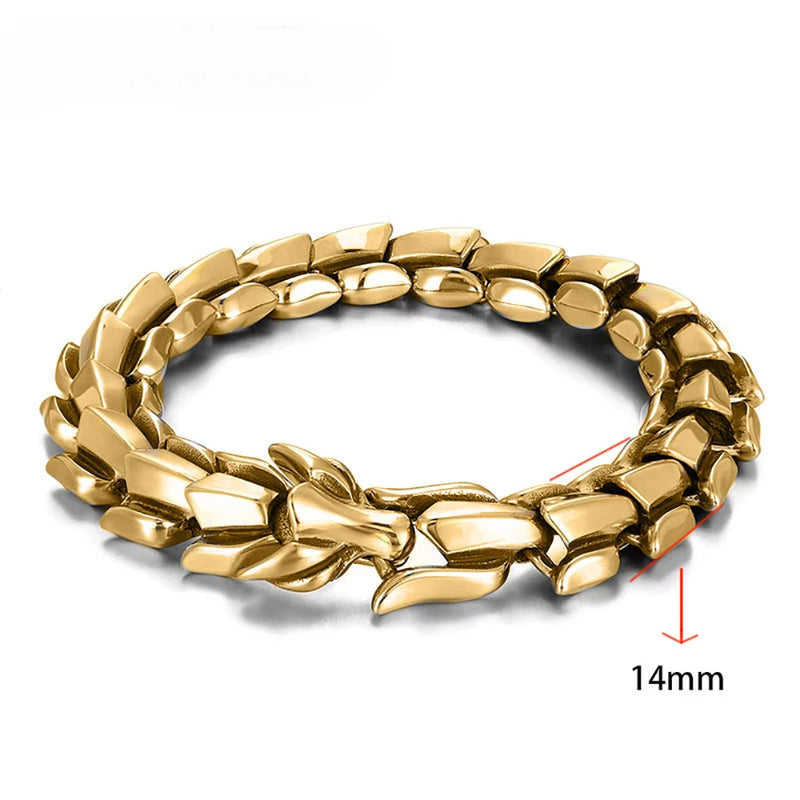 Pulseira Masculina Dragão
