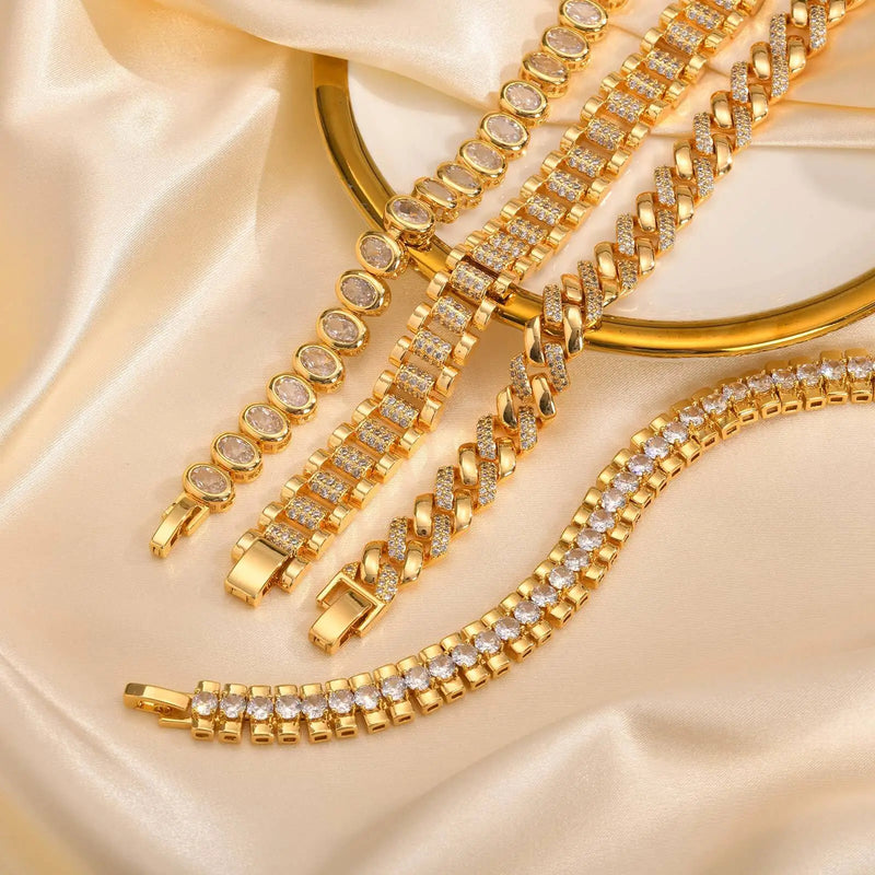 Pulseira Feminina Brilho