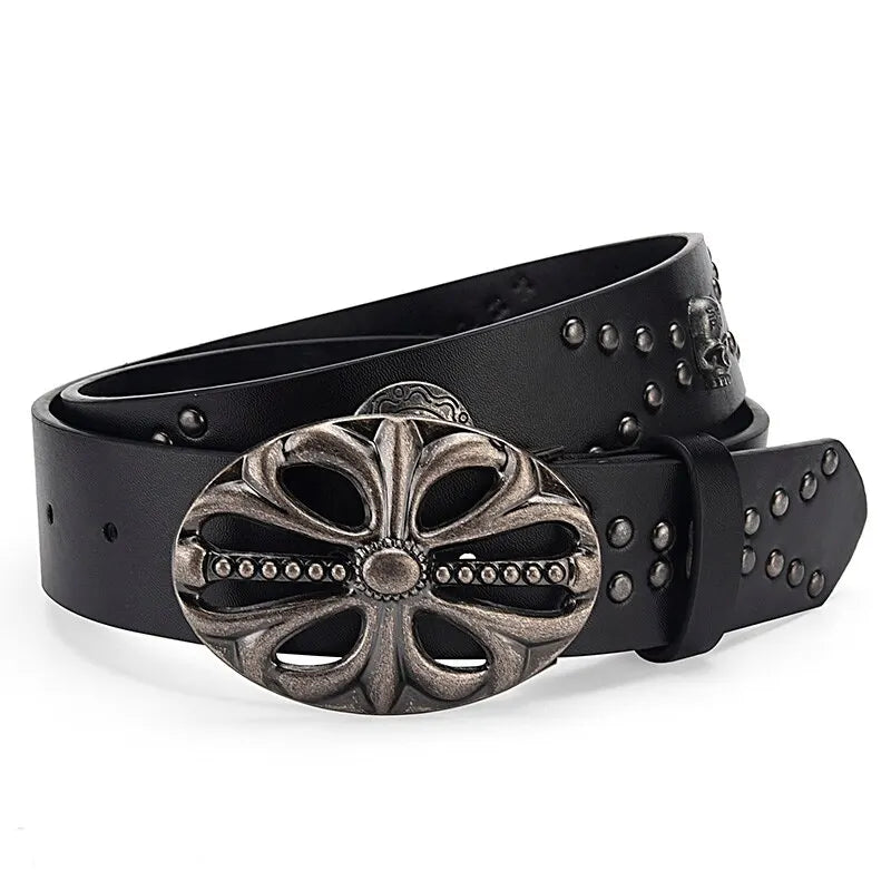 Cinto Masculino Punk Rock