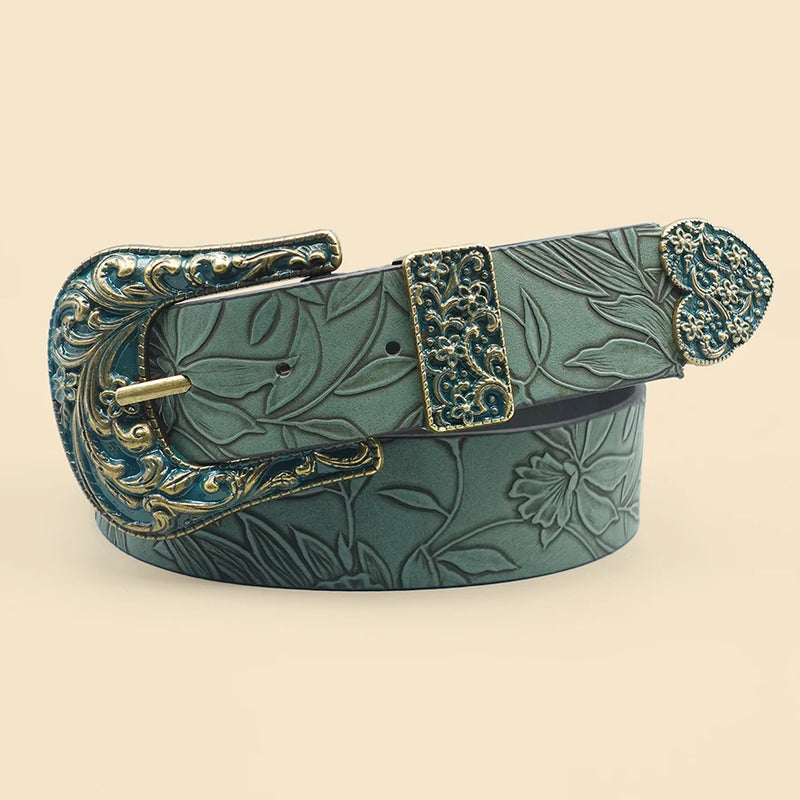 Cinto Feminino Folhas