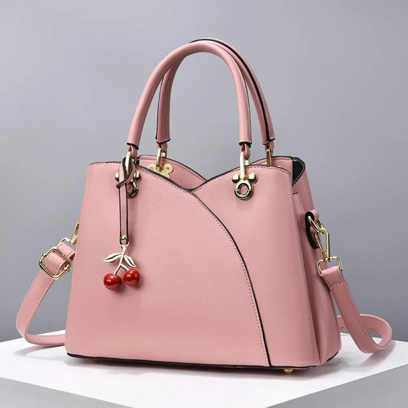 Bolsa de Ombro Cereja Elegance