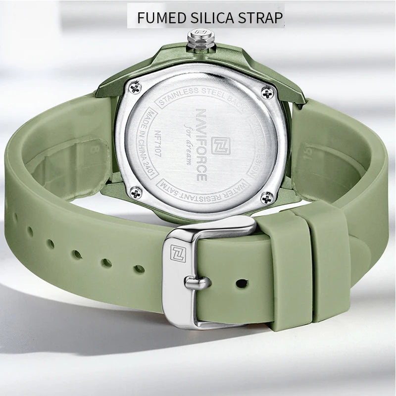 Relógio Casual Silicone