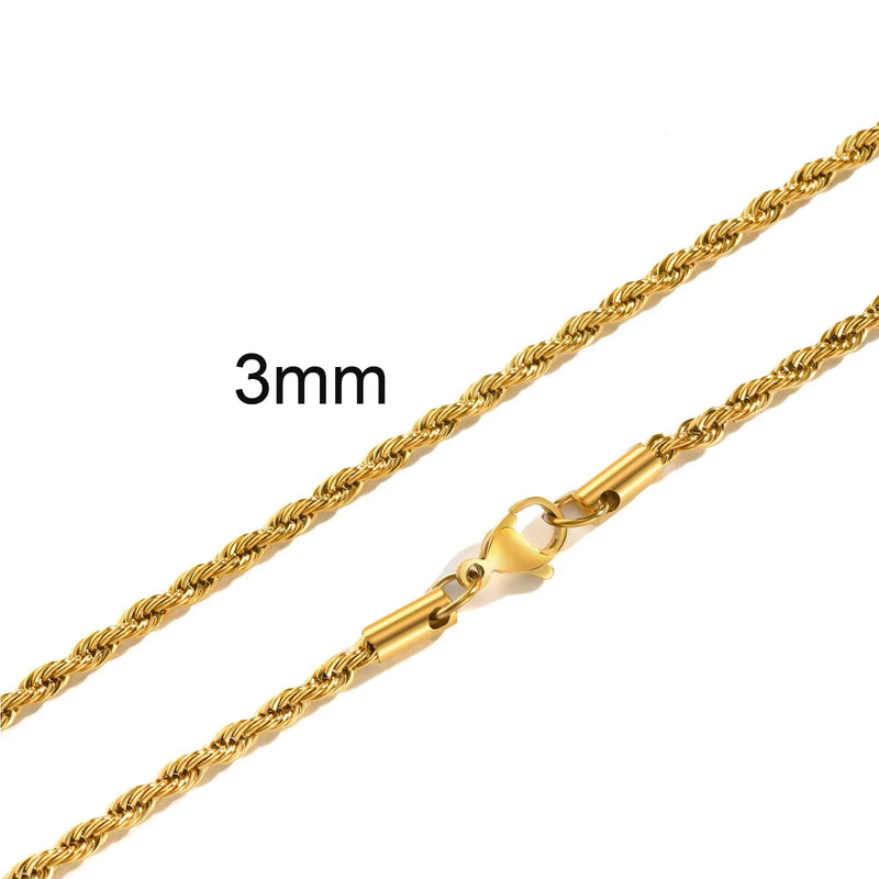 Colar Masculino Corda