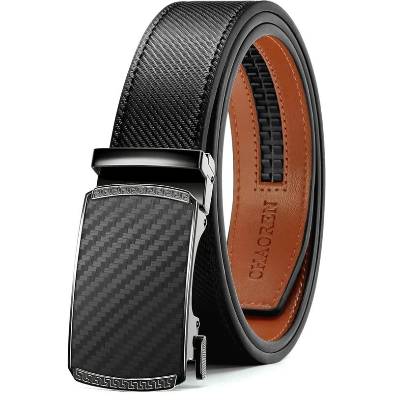 Cinto Masculino de Couro Detalhe Fino