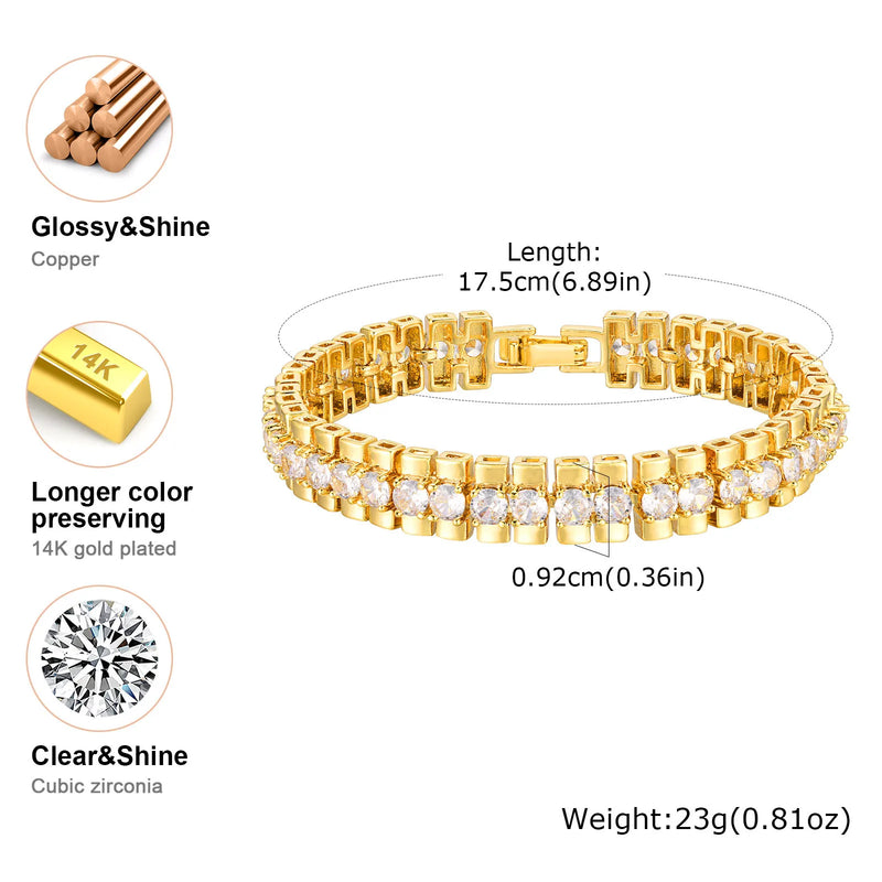 Pulseira Feminina Brilho