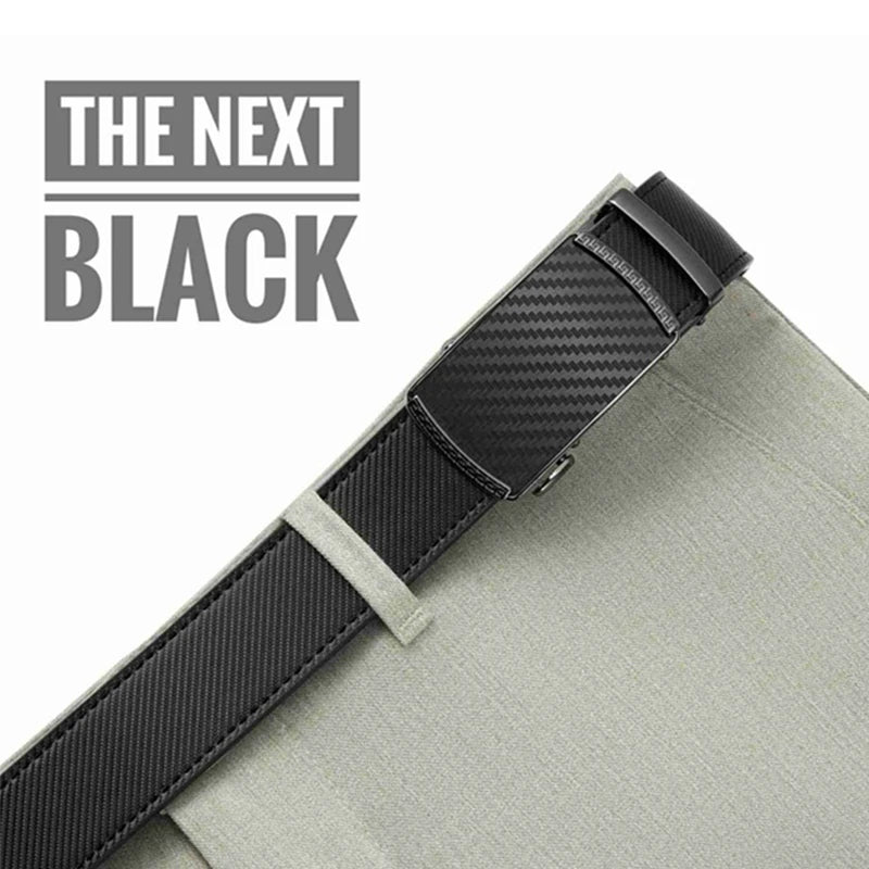 Cinto Masculino de Couro Detalhe Fino