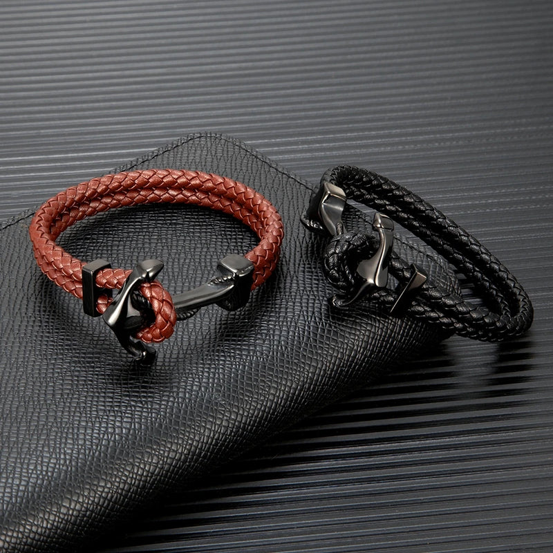 Pulseira Masculina Âncora