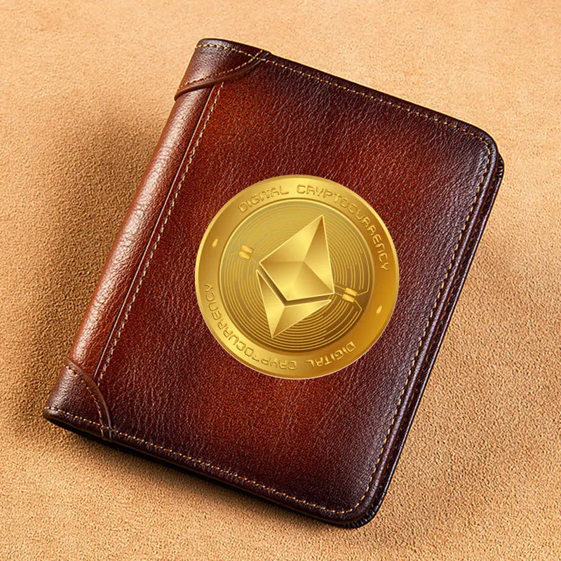 Carteira Masculina de Couro Cripto