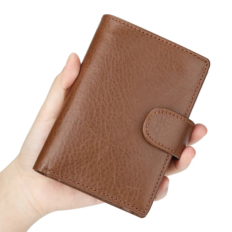 Carteira Masculina De Couro Básica
