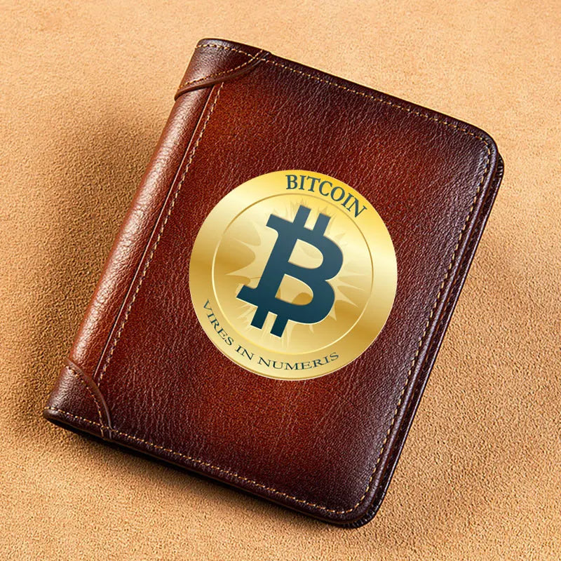 Carteira Masculina de Couro Cripto