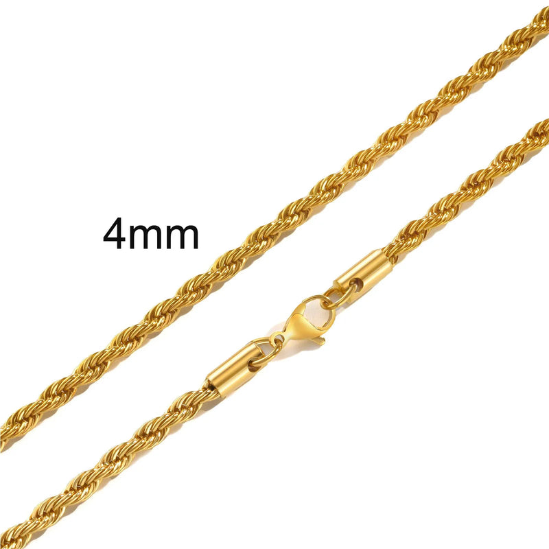 Colar Masculino Corda