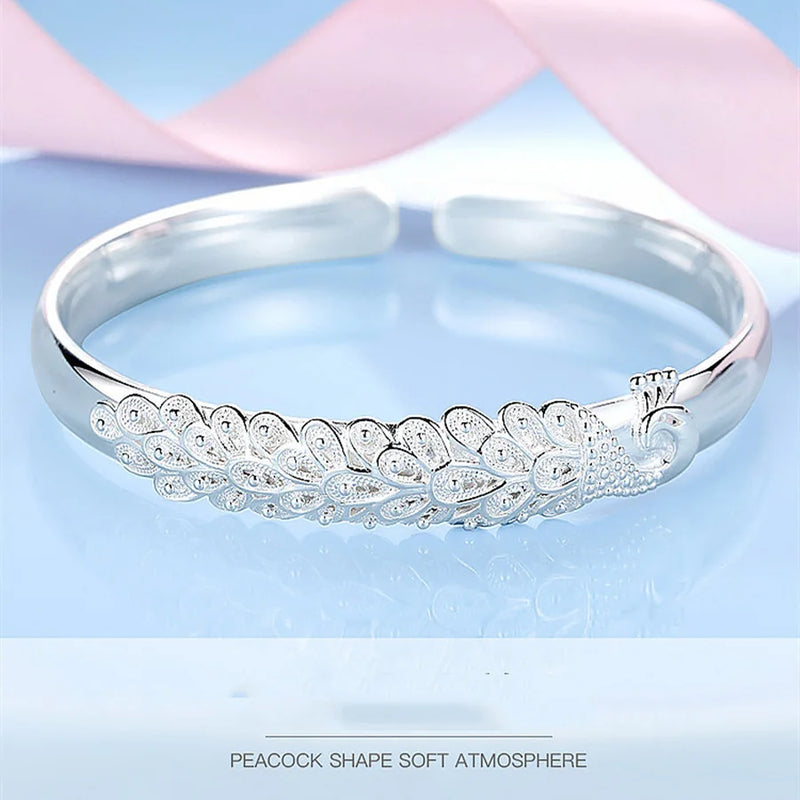 Pulseira Pavão Elegante