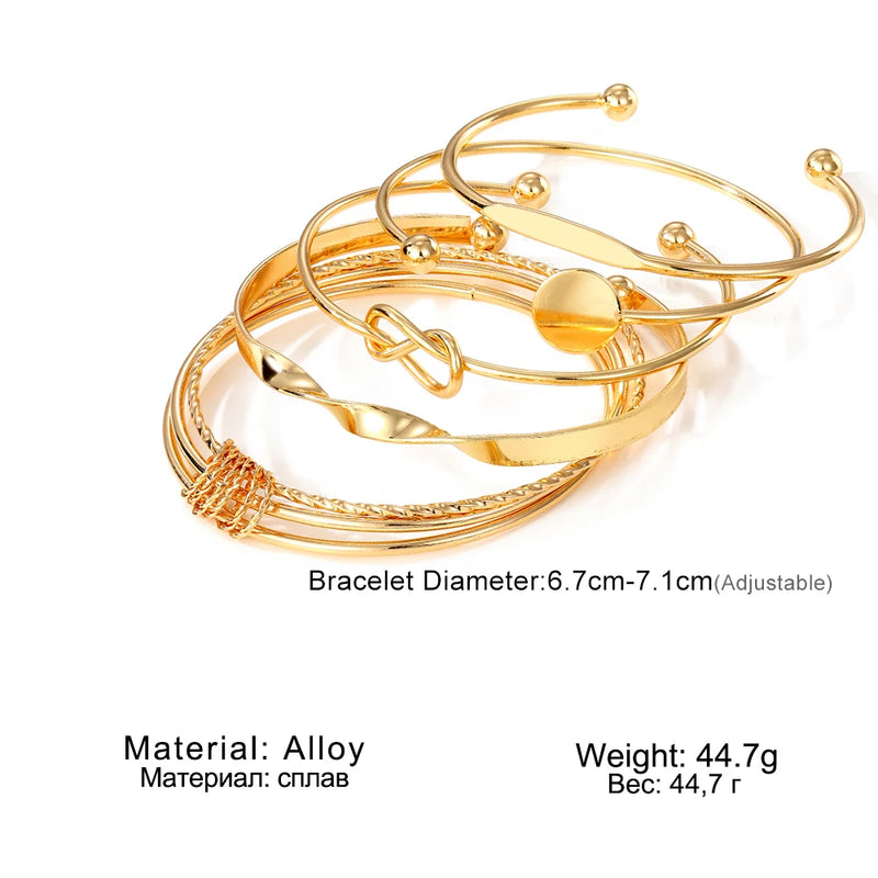 Pulseira Feminina Multicamadas