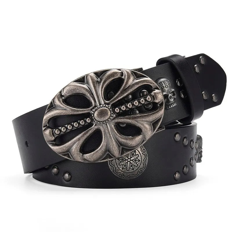 Cinto Masculino Punk Rock